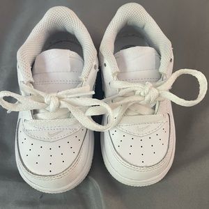 Nike Air Force ones (white) size 6